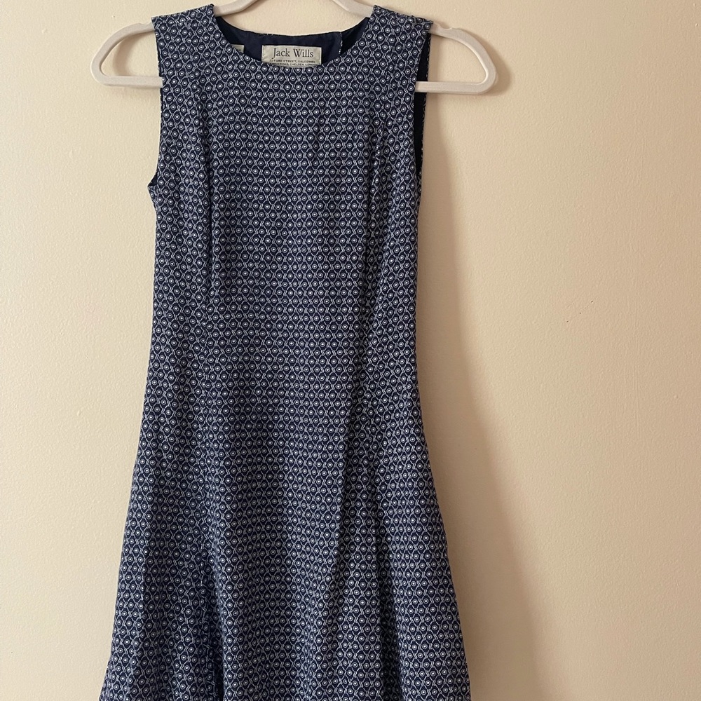 Midi dress, backless Jack Wills.
